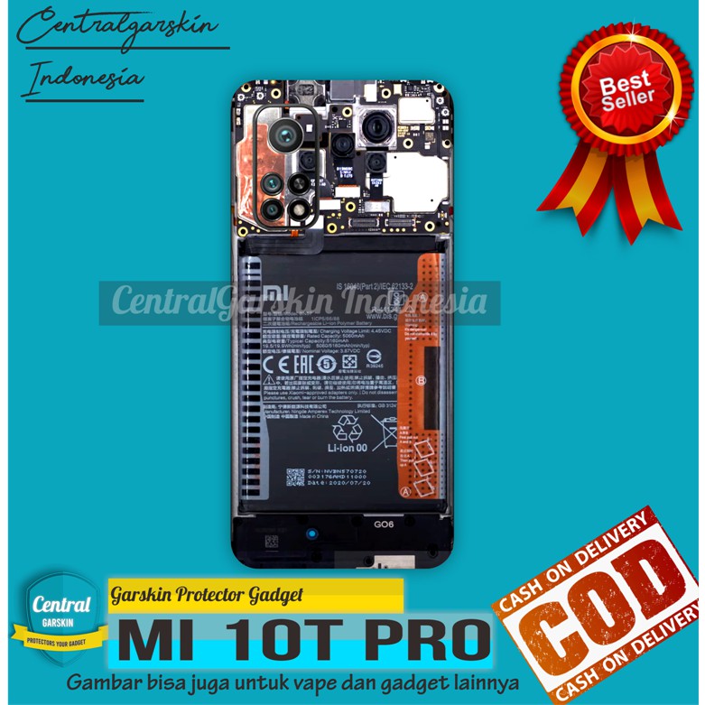 Garskin Xiaomi Mi 10T MI10T Mi 10T pro - Motif Mesin