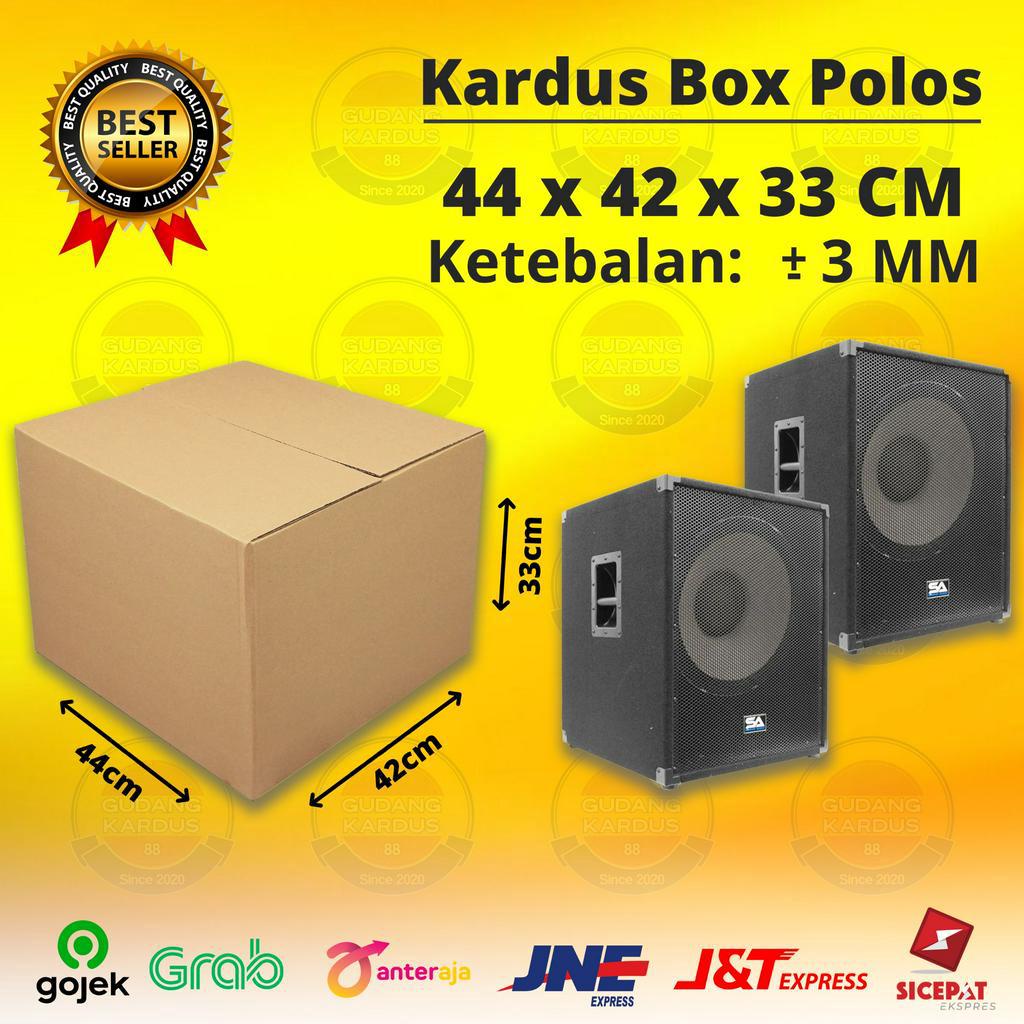 Kardus Karton Box Besar 44x42x33 CM Dus Box Jumbo Packing Pindahan Polos