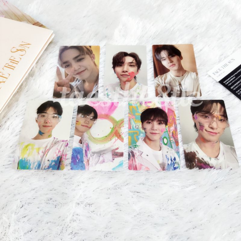 FACE THE SUN FTS CARAT VER PHOTOCARD PC SCOUPS JOSHUA MINGYU DK THE 8 SEUNGKWAN DINO