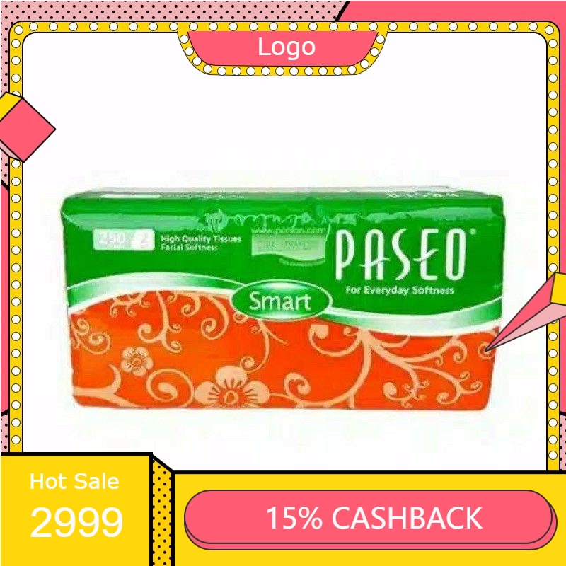 

RENGKEK SURABAYA - Paseo Facial Tissue / Tisu 250ply 1pack