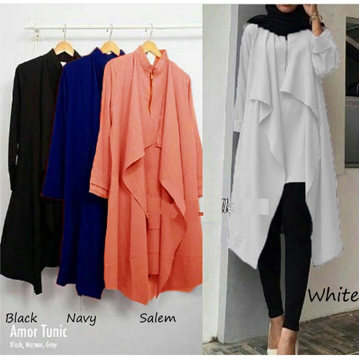TERBARU AMOR TUNIK | BAJU MUSLIM WANITA | TUNIK MUSLIM | TUNIK MURAH MERIAH