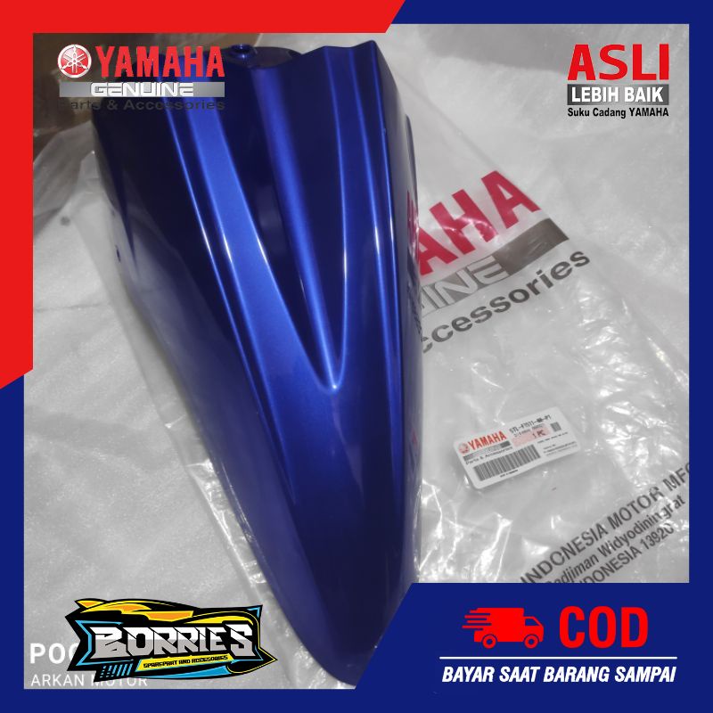 SPACKBOARD DEPAN MIO SPORTY 5TL BIRU TUA DPBMC ORI YGP SPAKBOR SLEBOR FENDER FRONT