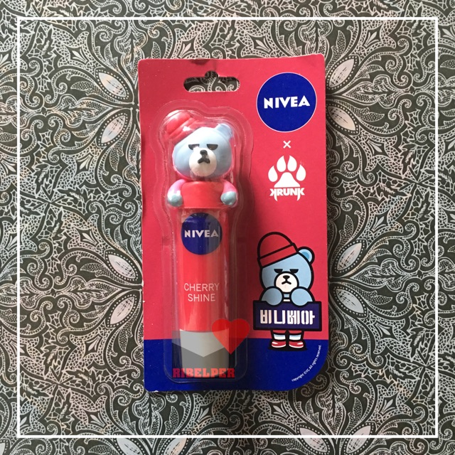 Lip Balm Nivea X Krunk Cherry Shine (READY STOCK)