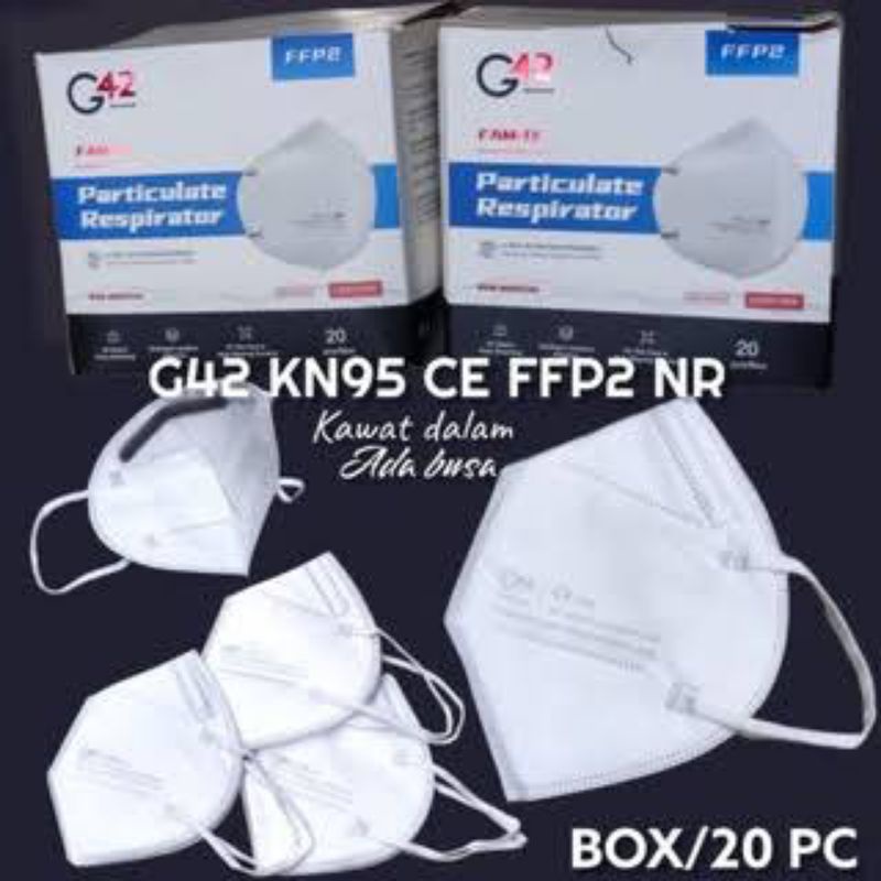 MASKER KN95 earloop PM dan G42