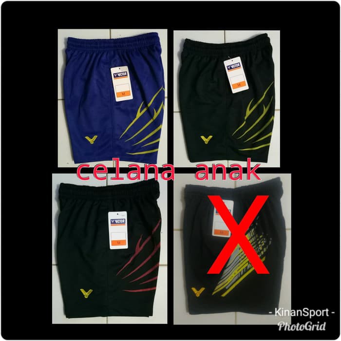 promo celana badminton bulutangkis anak victor CBAV01