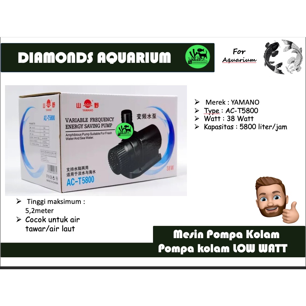 Yamano AC-T5800 act 5800 act5800 jtp submersible pump