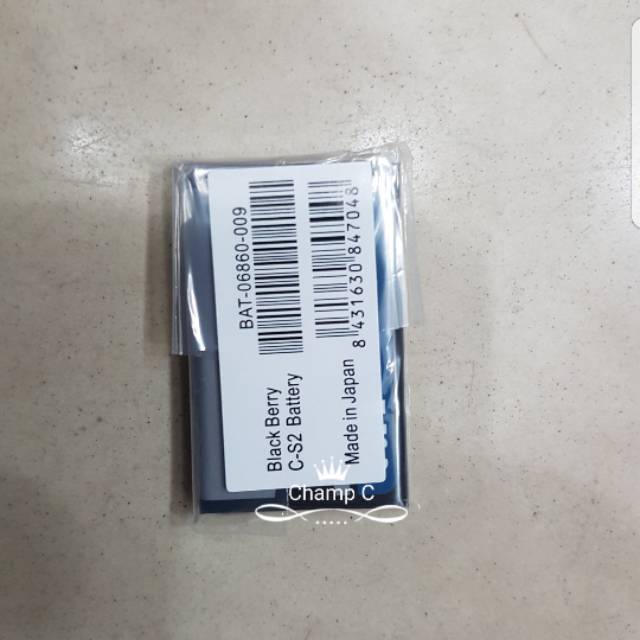 Baterai BlackBerry CS2 Atau BB Gemin.BB 8520.BB 9300.Gemini 3G Kwalitas Ori OEM