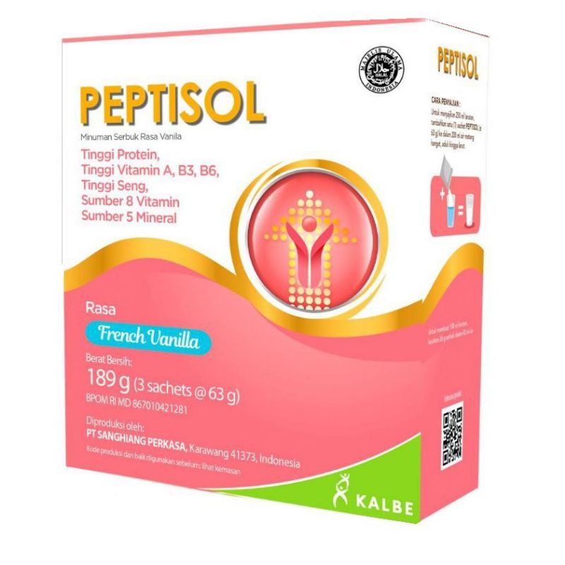 

Peptisol 189gr rasa vanila