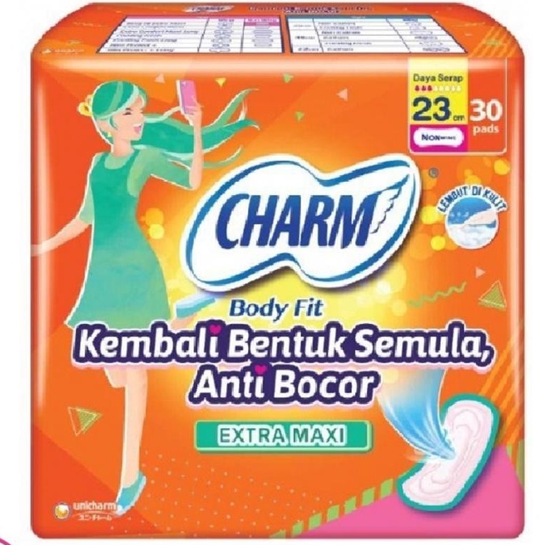 CHARM EXTRA MAXI 23cm 8/10/20/30 PADS