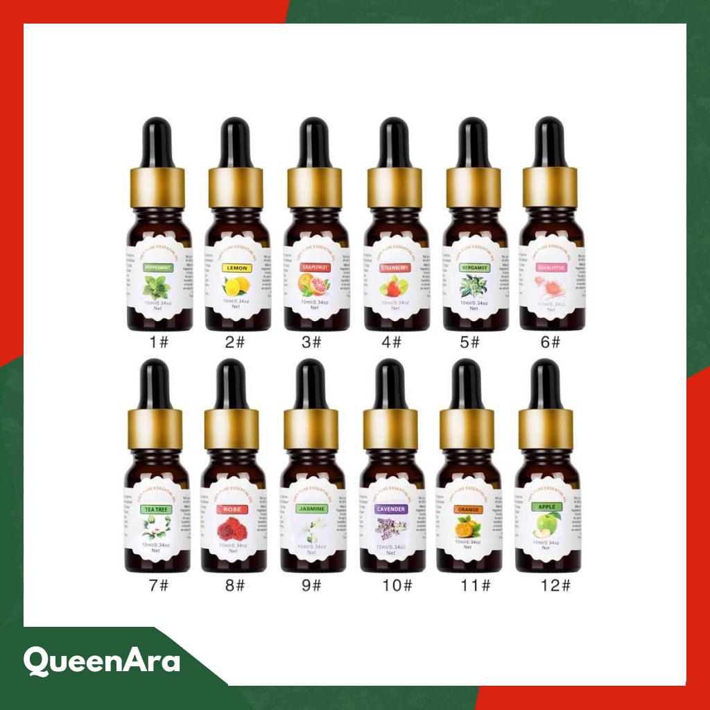 Taffware HUMI Water Soluble Essential Oils Minyak Aromatherapy - TSLM