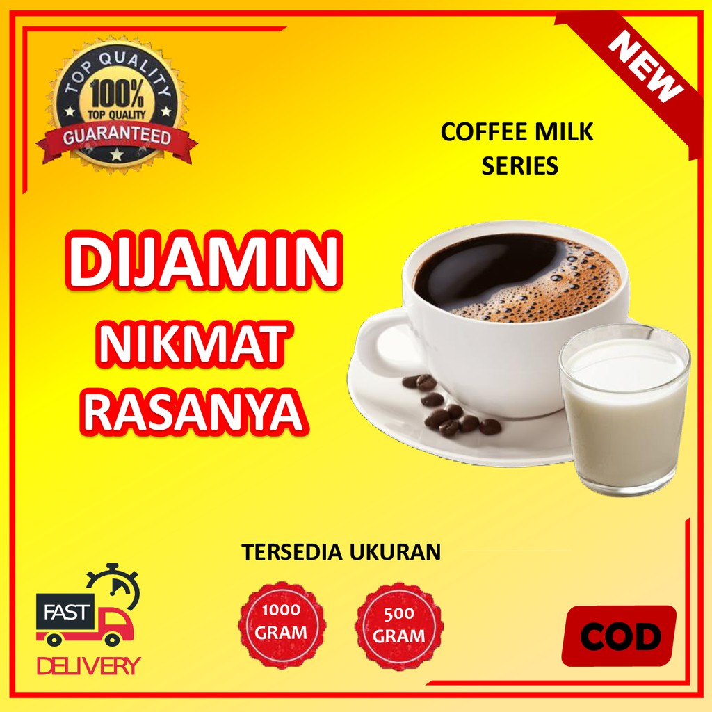 

Bubuk Minuman Aneka Rasa Kekinian Powder Drink Boba 1 kg Coffee Premium Series Best Quality