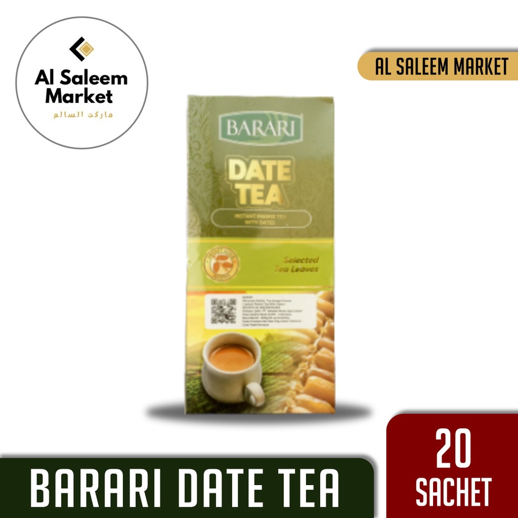 

Barari Date Tea (Teh Instant Kurma) | Minuman Teh Kurma Premium 20 Sachet