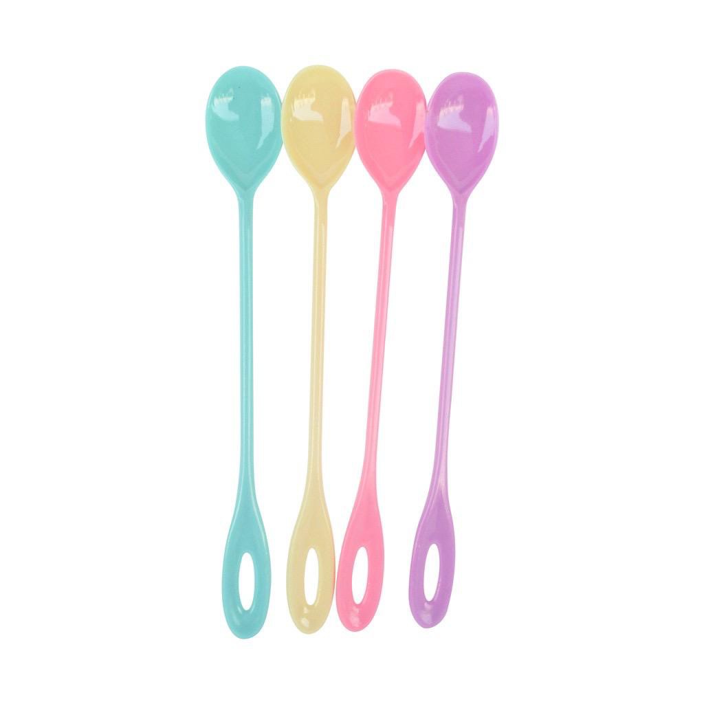 Sendok Es Plastik, Sendok Plastik Warna Ap Panjang & Pendek / Sendok Plastik / Sendok Es