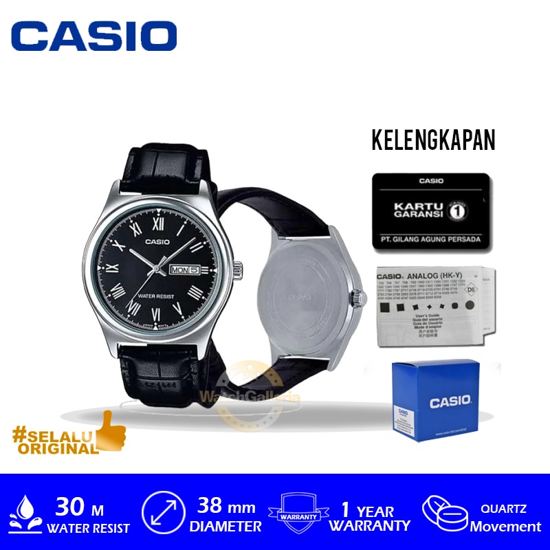 Casio General Analog Man MTP-V006L-1BUDF/MTP-V006L-1BUDF/MTP-V006L