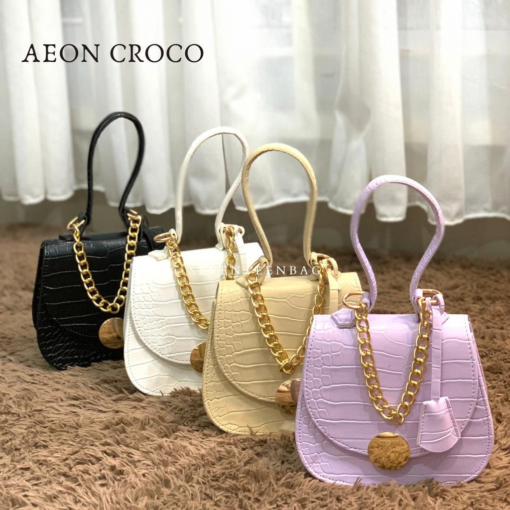 ARCELL - AEON CROCO BAG | TAS WANITA TERMURAH