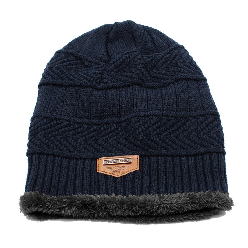 Beanie Hat - Kupluk Rajut Winter - Topi Kupluk Hangat