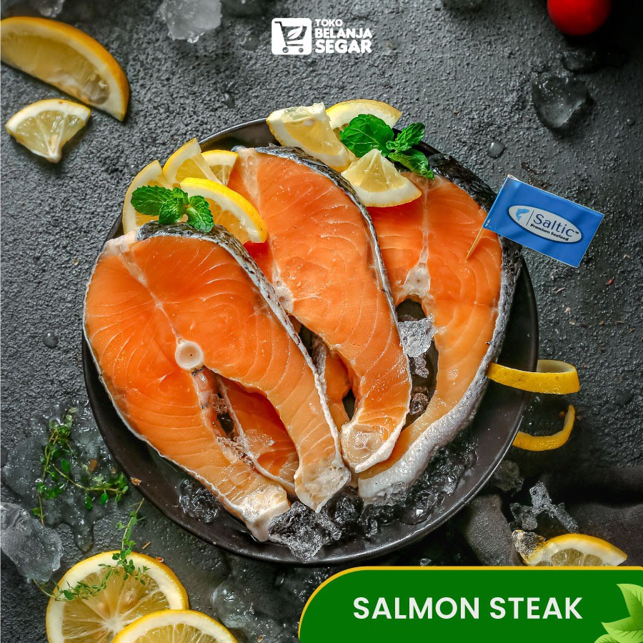 

Salmon Steak (100-150 gram) - Saltic
