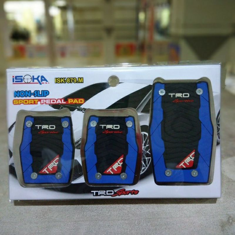 Pedal Gas Mobil Racing Manual TRD Cover Pedal Gas Manual - Aksesoris Mobil