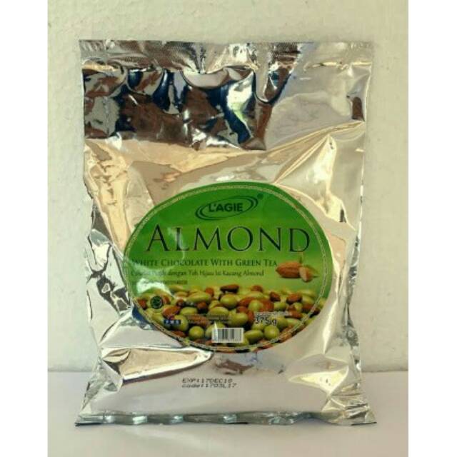 

Lagie Cokelat Almond rasa Green Tea 375 gr