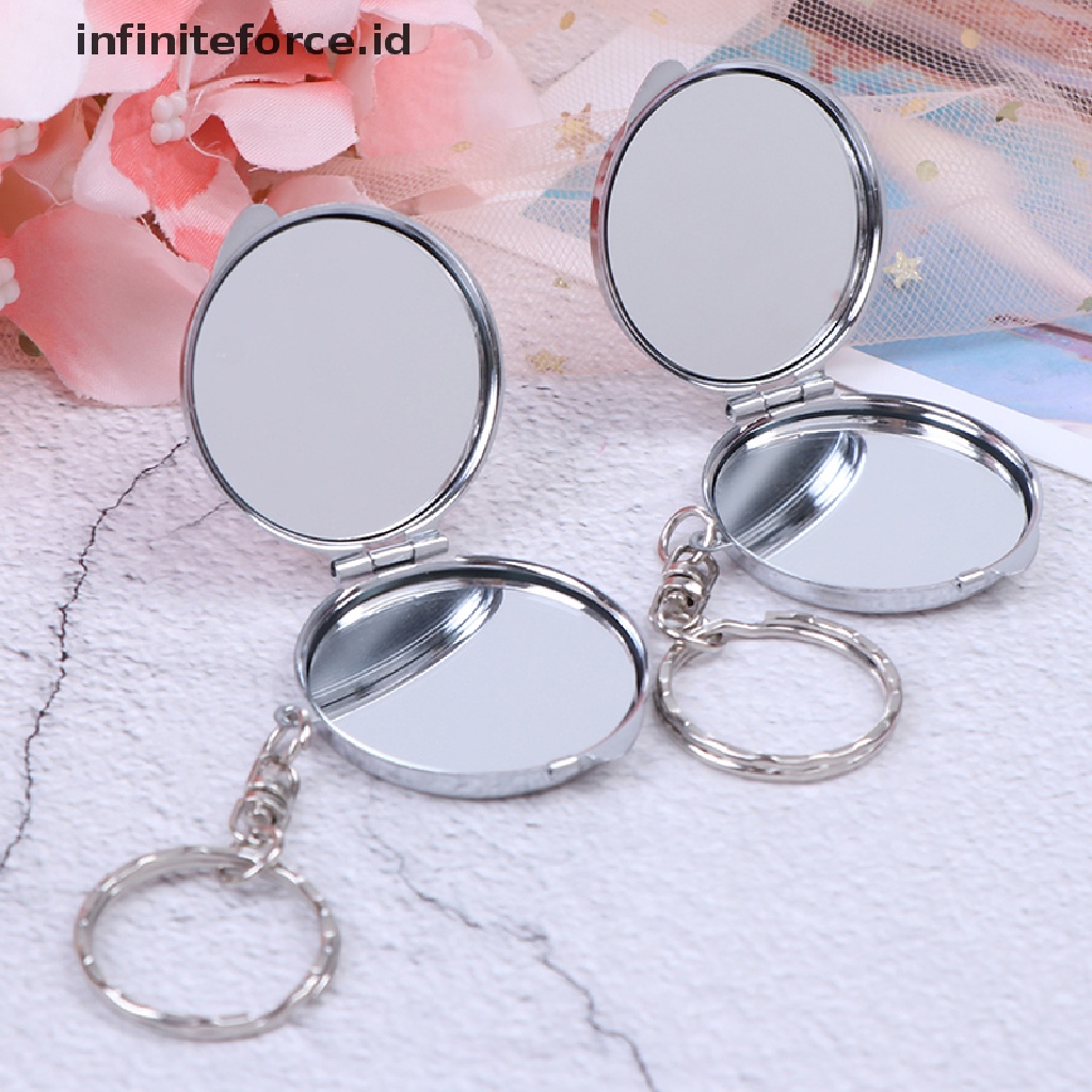 (Infiniteforce.Id) Gantungan Kunci Cermin Lipat Portable