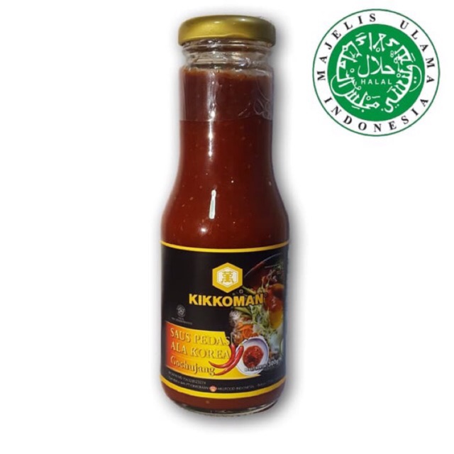 

Kikkoman Gochujang Sauce-Sambel Pasta- Saus Pedas ala Korea HALAL 300g