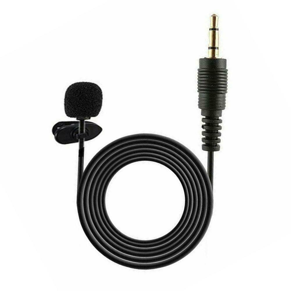 Universal 3.5mm Jack Plug Flexible Mini Notebook Computer PC Laptop Smart Phone Wired Audio External Microphone With Clip-#2