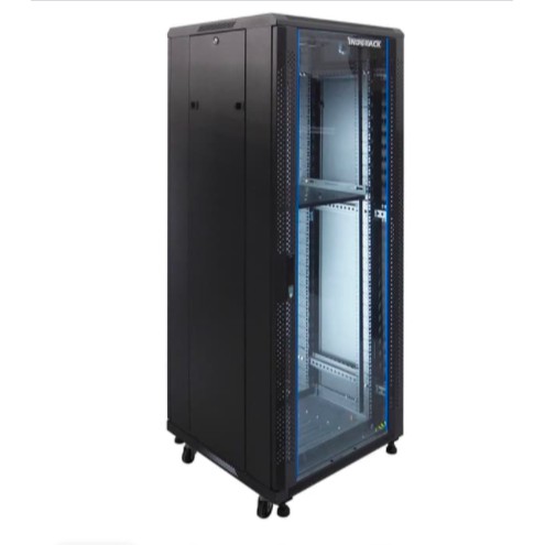 IR8032G - 32U Close Rack Depth 800mm Glass Door 19inch - INDORACK