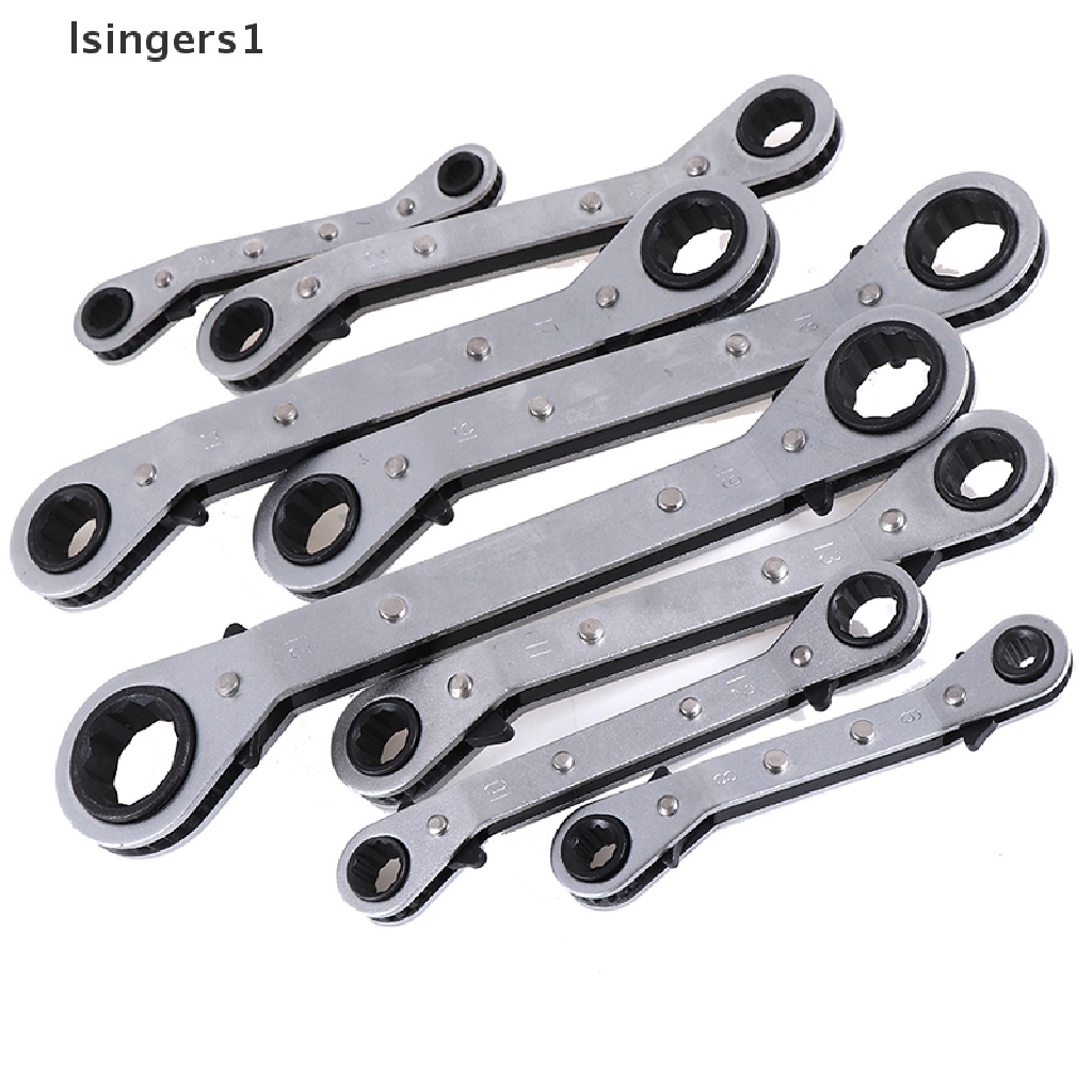 (lsingers1) Kunci Pas ratchet Ganda 6-21mm