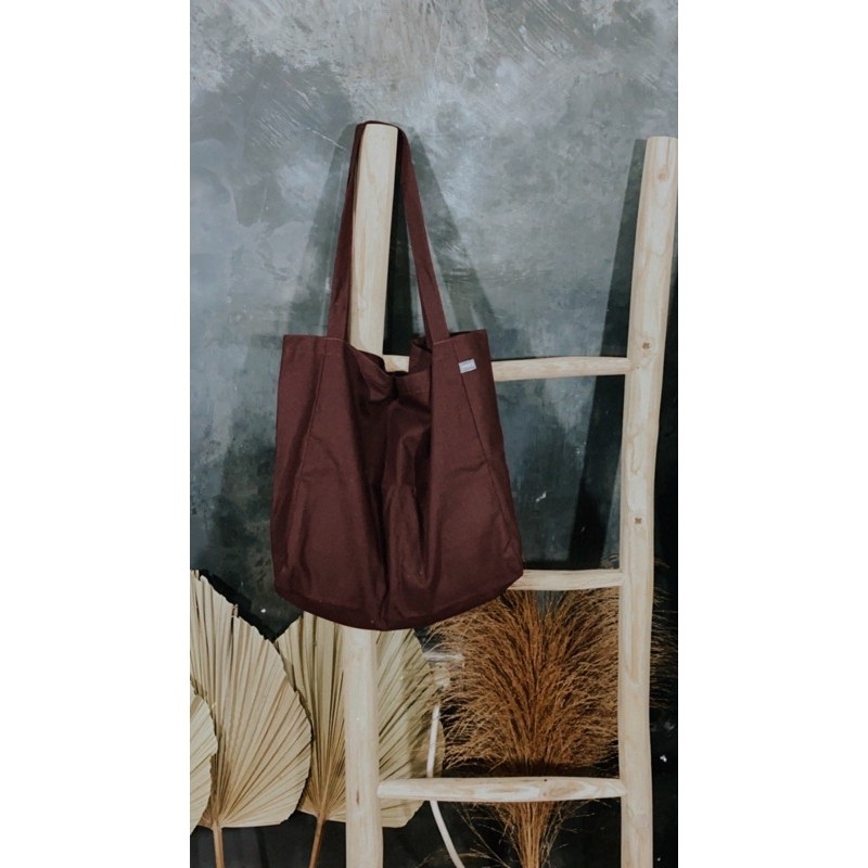 TOTEBAG WANITA RESLETING /TAS TOTE NUDIE BAG KANVAS BESAR/TAS KULIAH/ TAS OOTD