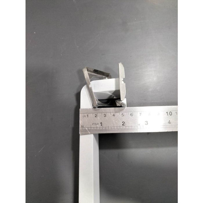 PEGANGAN PINTU RUMAH 33CM 2122 33.07 JMJ PUTIH 2PASANG+BODY+RING KUNCI (G7100@2,D42,D452)