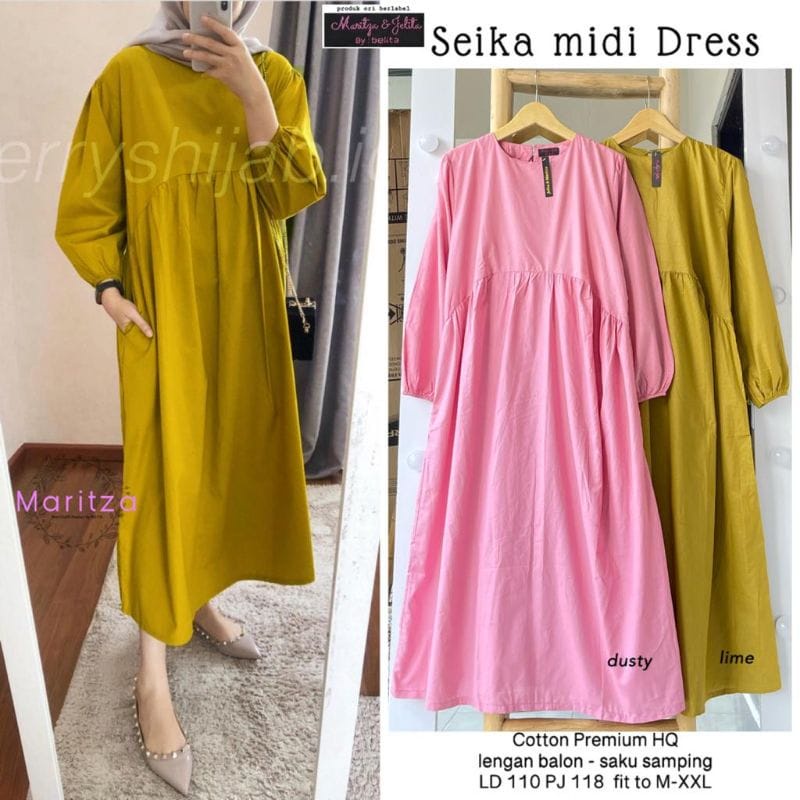 Seika midi dress original GBM