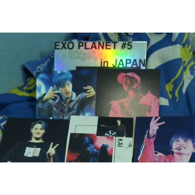 (SHARING GOODS) KAI POSTCARD AT EXO PLANET 5 - EXPLORATION DVD IN JAPAN (YOKOHAMA ARENA)