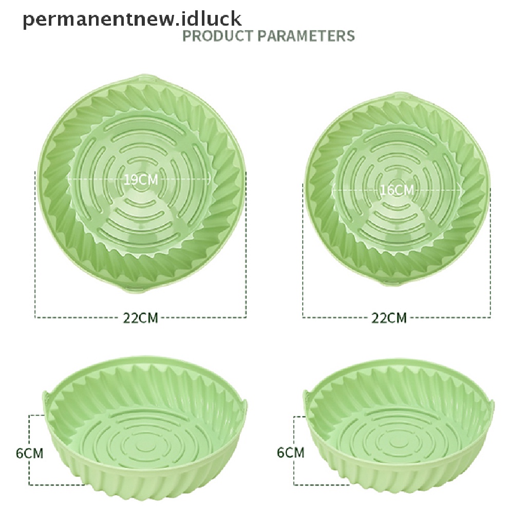 Keranjang Air Fryers Pizza Ayam Ukuran 19 / 22cm Untuk Oven