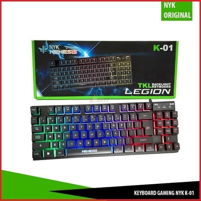 Keyboard Gaming NYK K01 / K-01 RGB TKL