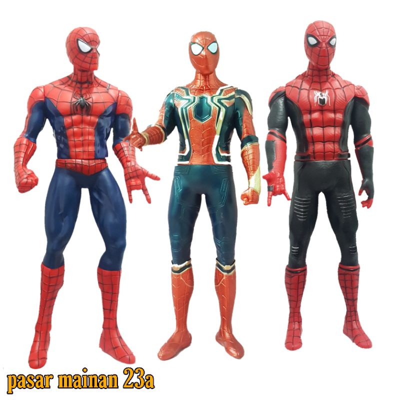 Figure Spiderman No Way Home Figure Pajangan spiderman 3 karakter/Mainan Spiderman