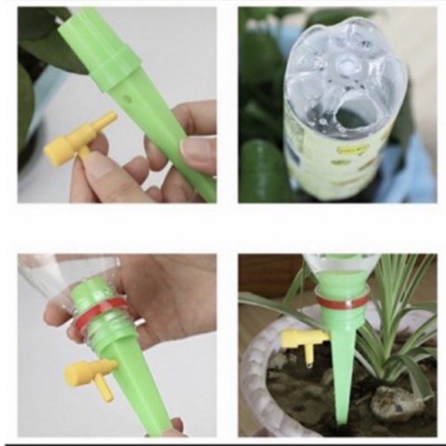 TETES TANAMAN OTOS ALAT SIRAM TANAMAN KRAN TETES TAMAN INFUS TANAMAN BOTOL IRIGASI TETES KERAN PUTAR