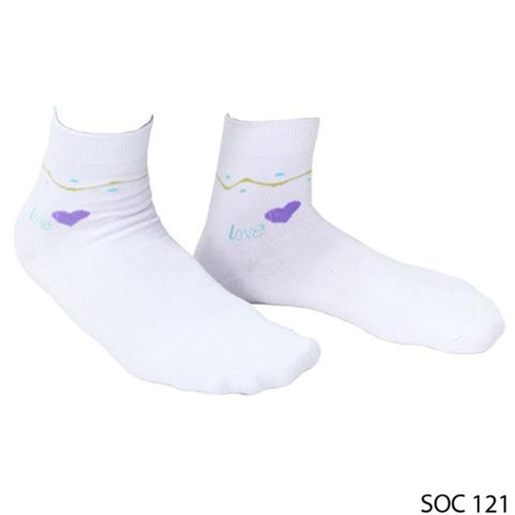 Kaos Kaki Casual Pria Rajut Putih – SOC 121