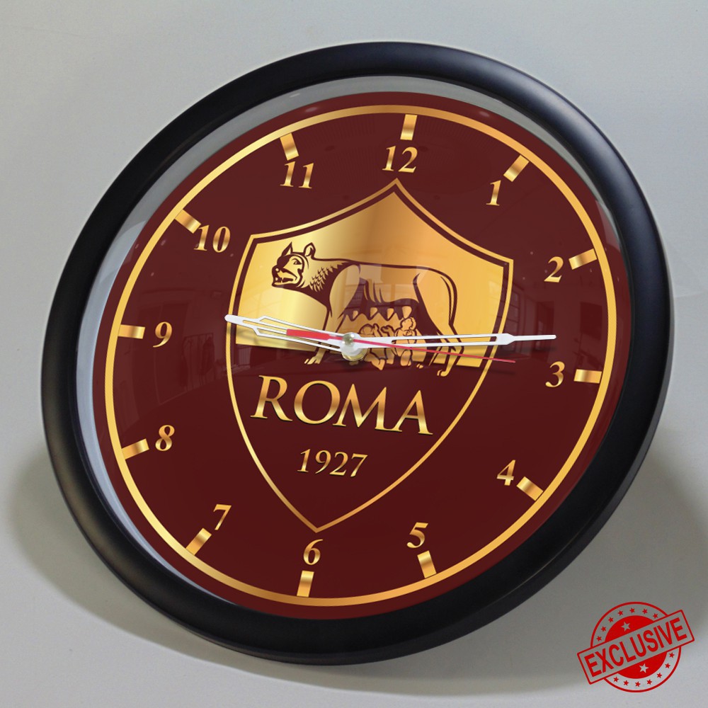 (ISTIMEWA &amp; BAGUS) JAM DINDING AS-ROMA - MARUN LIMITED EDITION