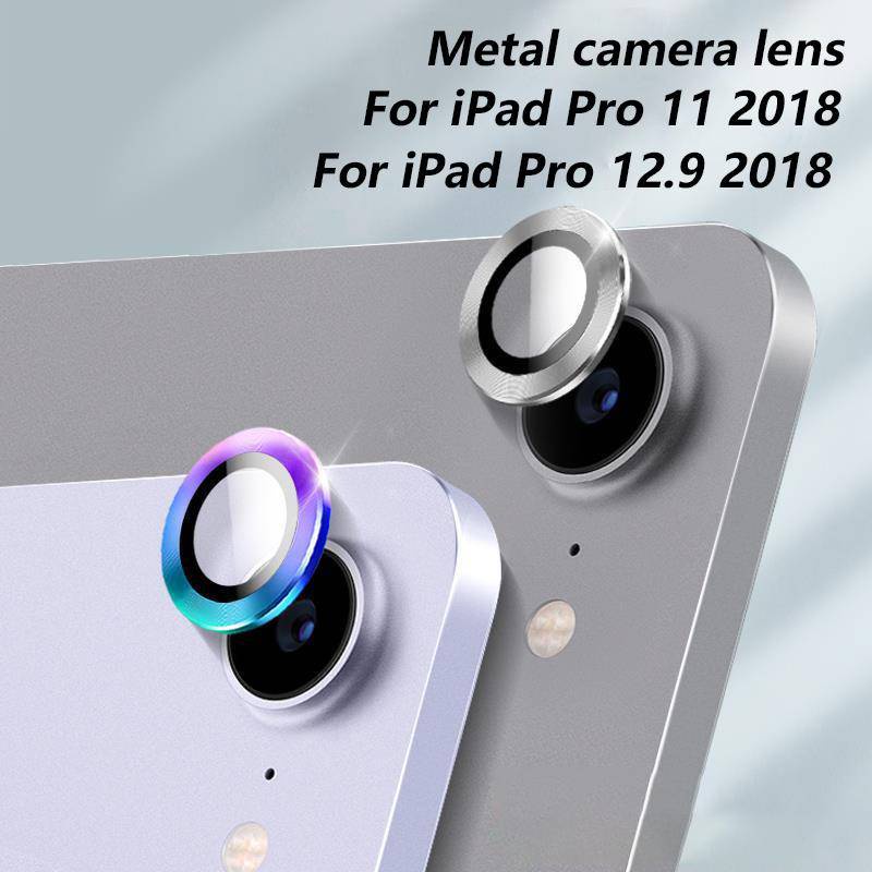 Film Pelindung Lensa Kamera Bahan Metal Untuk iPad Pro 11 12.9 2018