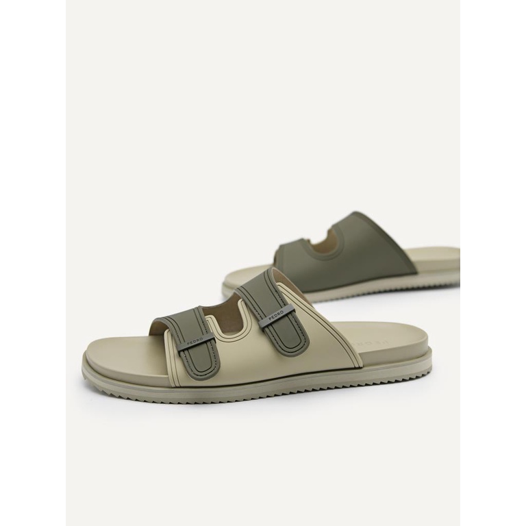 PM146 SANDAL SLIDE PEDRO PRIA ORIGINAL CASUAL BRANDED HIJAU