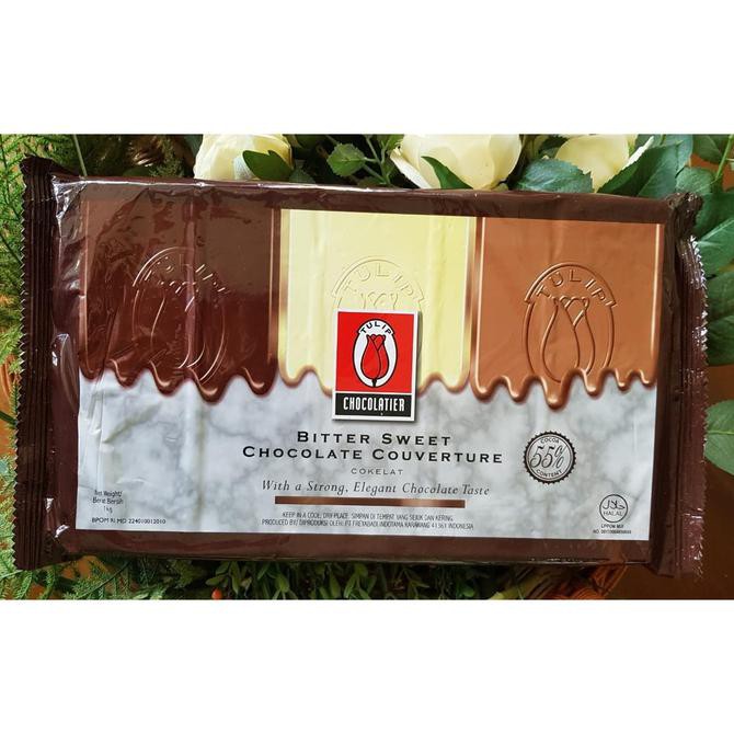 

TULIP Bittersweet Couverture 55% - Coklat Couverture TULIP 1 kg