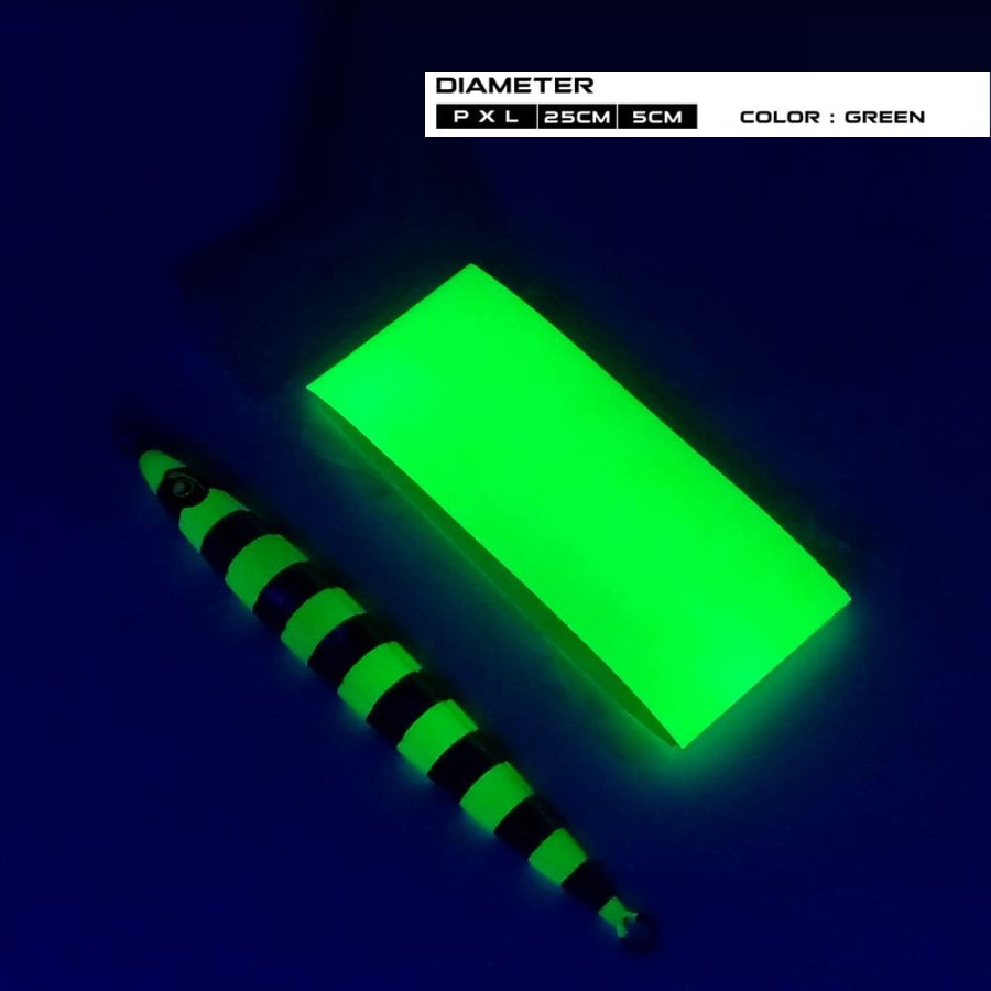 Sticker Glow In The Dark | Stiker GID | Stiker Menyala Dalam Gelap