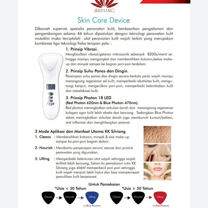 Silviang 3 | Alat Facial Wajah Kk Indonesia Ori 100%