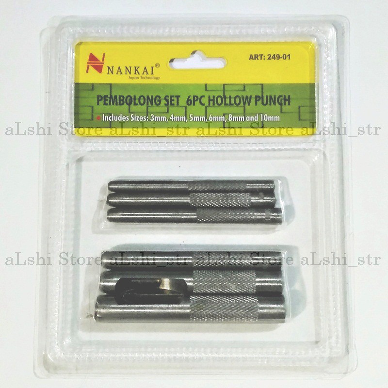 

Plong Pelubang Hollow Punch Ketok Pembolong Set