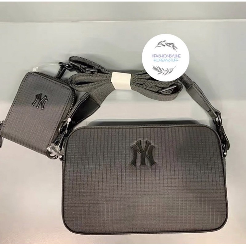 MLB Ripstop nylon mini cross body bag - Black