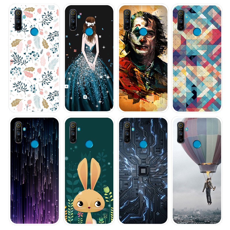 HP Soft Case Realme C3 Casing Silikon Untuk Realme C3 RealmeC3 Casing Kartun Cover Fashion