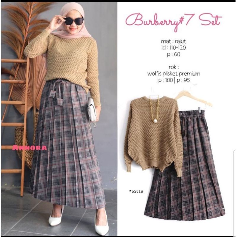 GRETTA SET BY ANNORA/BURBERRY SET #7 BY ANNORA/ROK PLISKET