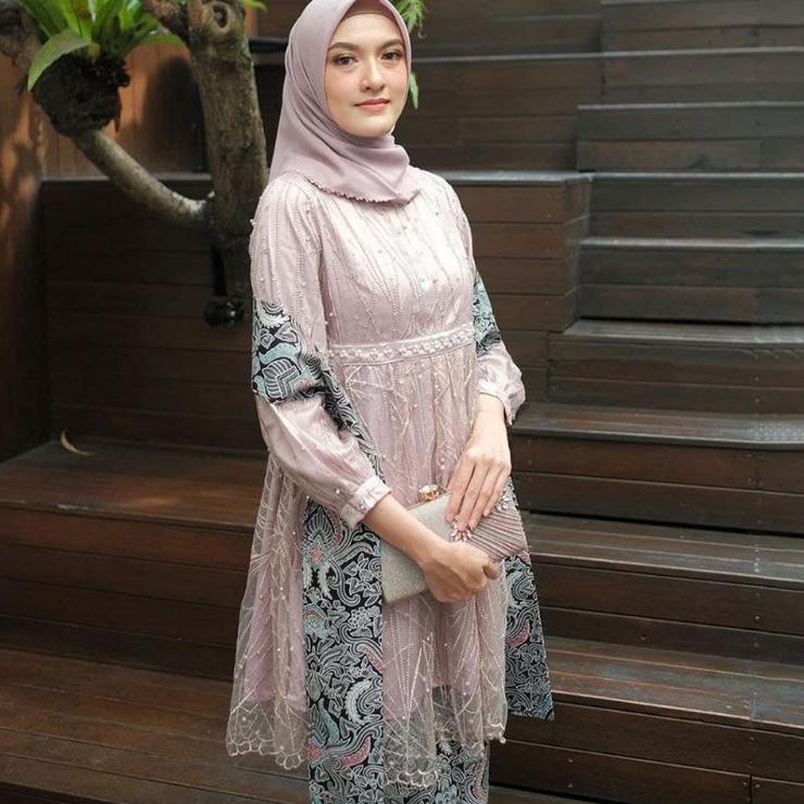 (HARGA BERSAHABAT) ADA JUMBO XXL EKSTRA | KEBAYA COUPLE MAHESWARI WID BATIK PEKALONGAN ORIGINAL | KE