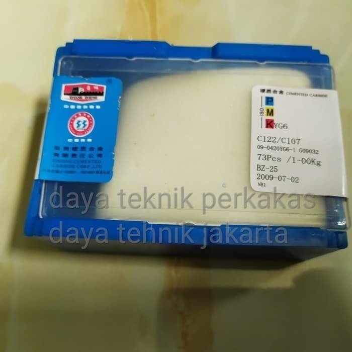 widia YG6 C122/C107 - betel widia -betel bubut widia - tip widia yg6