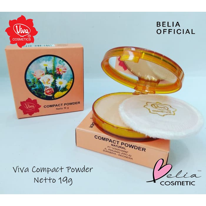 ❤ BELIA ❤ VIVA Compact Powder Standar Classic Bedak Padat 19g